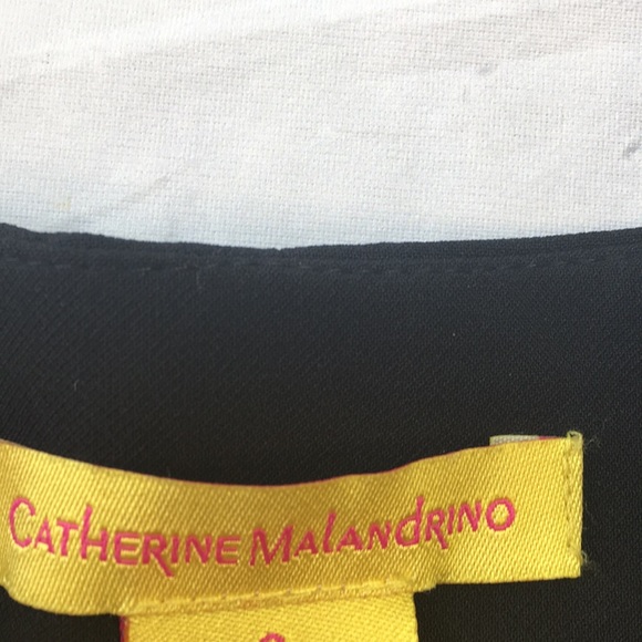 High Waisted CATHERINE MALANDRINO PIN TUCK PANTS. NWT DESIGNER COLLECTION - Picture 9 of 10